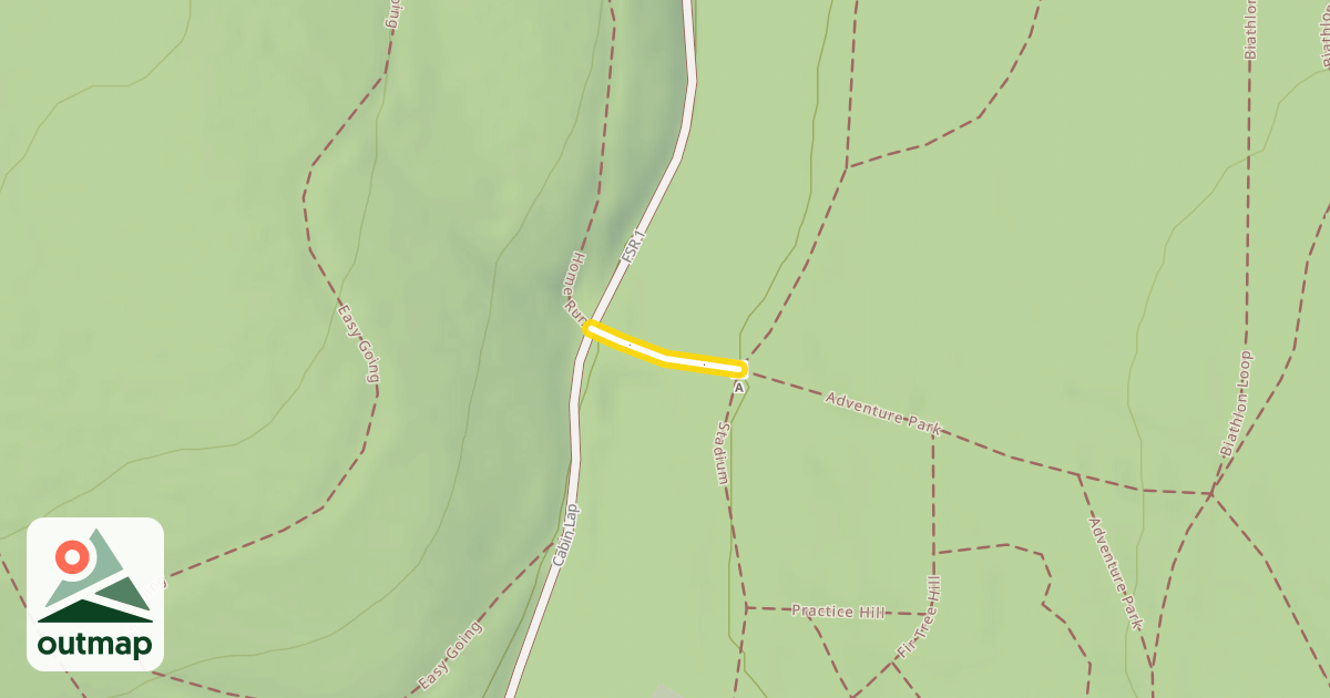 Map of Adventure Park