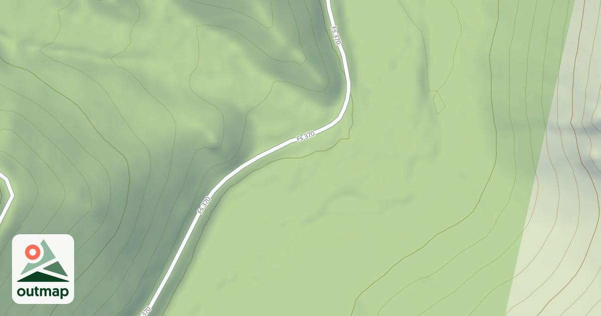 Map of (FDR) WARM SPRINGS PACKER CAMP