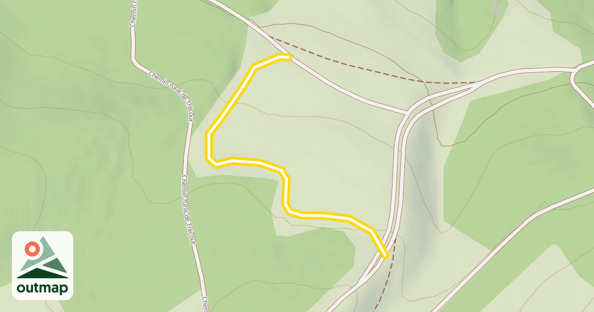Map of Boucle de l'Epinguy