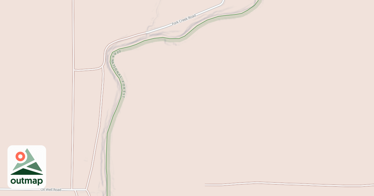 Map of 703f Red Rock Trail