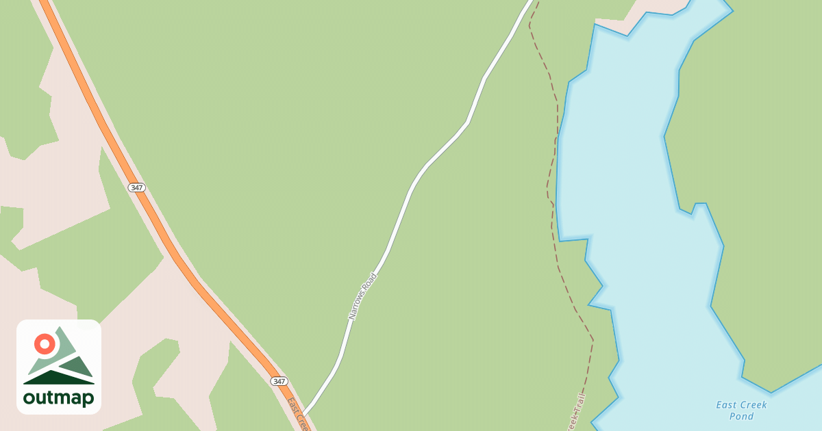 Map of Tom Field Trail