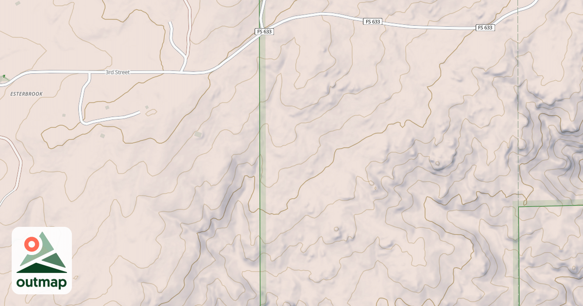 Map of USFS National Forest System Roads {59D71AC9-EE85-4375-B960-36D8447D8E00}
