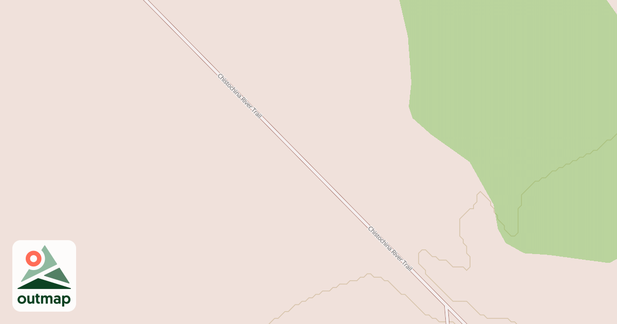 Map of Chistochina River
