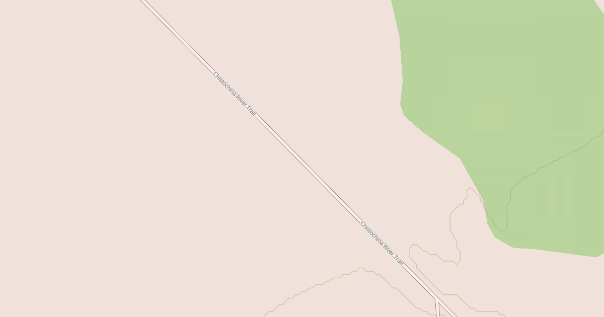 Map preview of Chistochina River