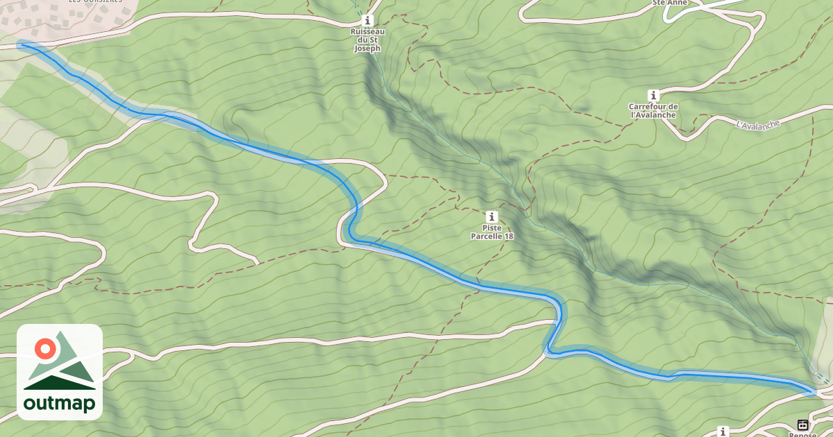 Map of Chalets