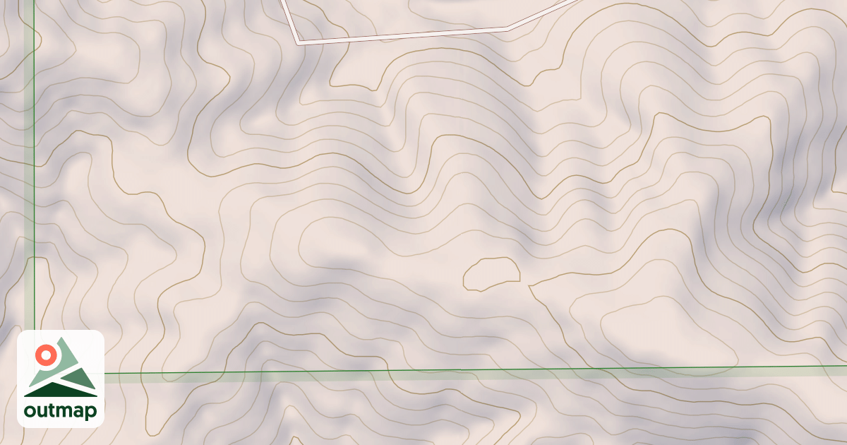 Map of Chesley Creek