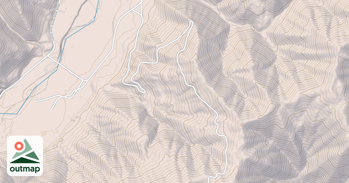 Map of BARBER FLAT