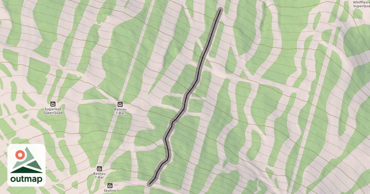 Map of Upper Winter's Way
