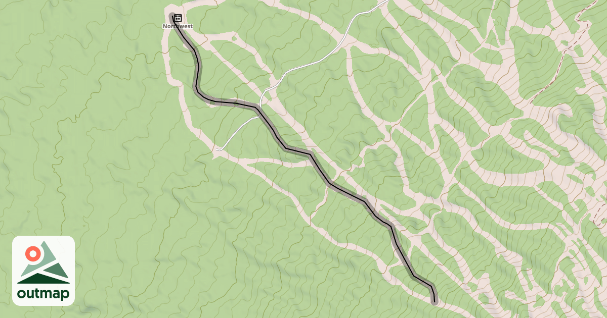 Map of Brookie's Run