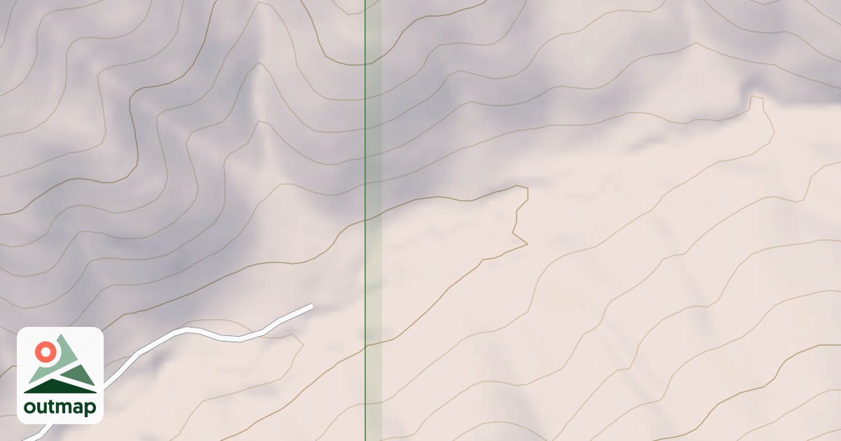 Map of Lower Robbers Roost Trail