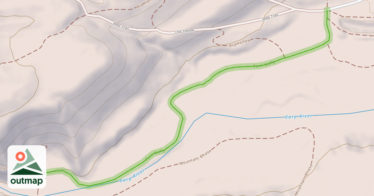 Map of Fern Gully