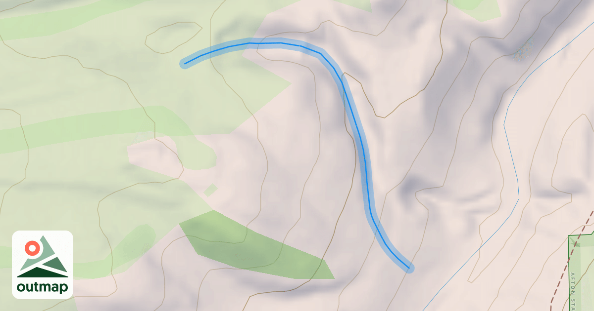 Map of Chris's Canyon