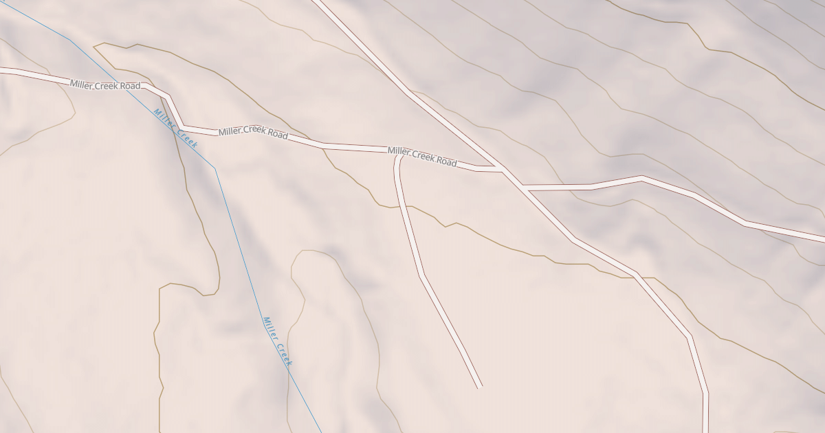 Map preview of MILLER CREEK P