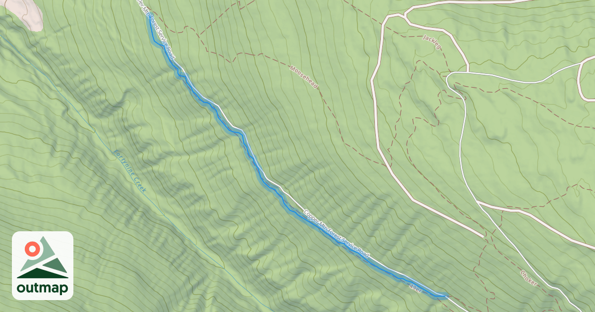 Map of 49er