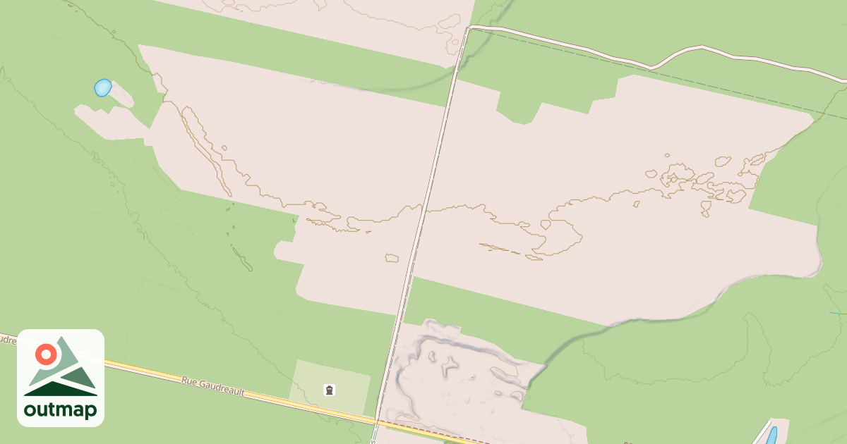 Map of Saguenay Quad Trails 57