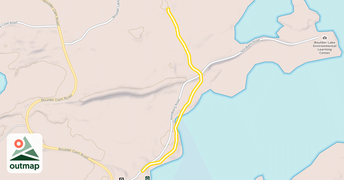 Map of Beaver Pond Trail