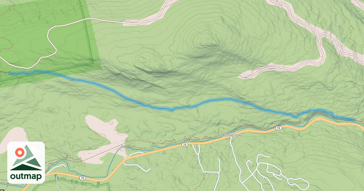 Map of Crommett's Overlook
