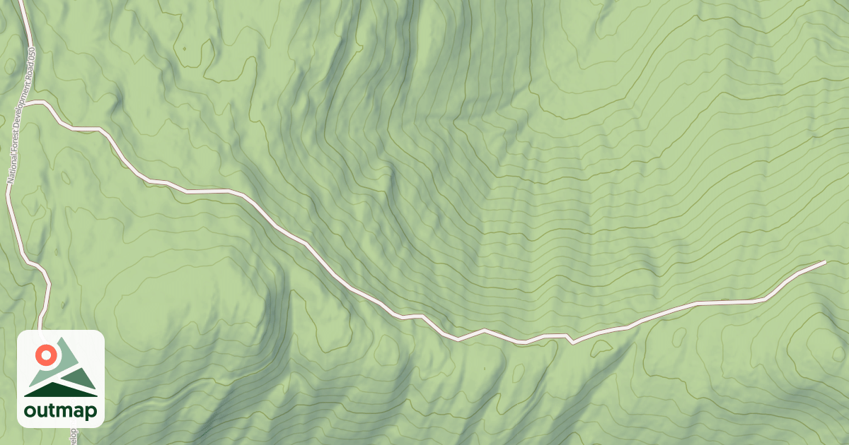 Map of USFS Motor Vehicle Use Map Roads {289D5B53-1B6F-47F2-9684-657DDB31559D}