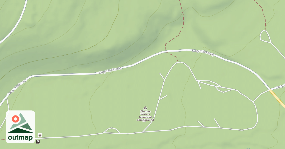 Map of (FDR) LARRY CREEK