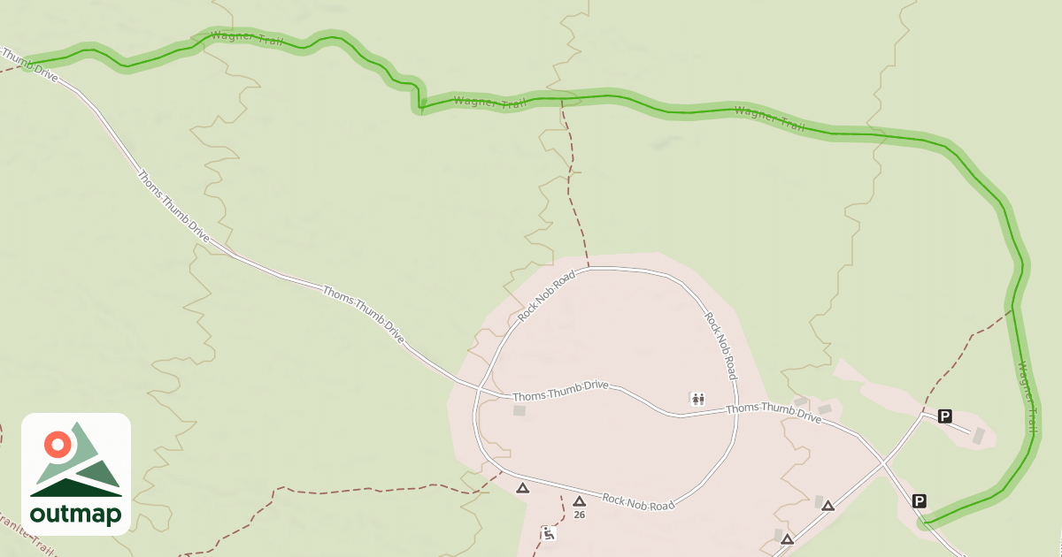 Map of Wagner Trail