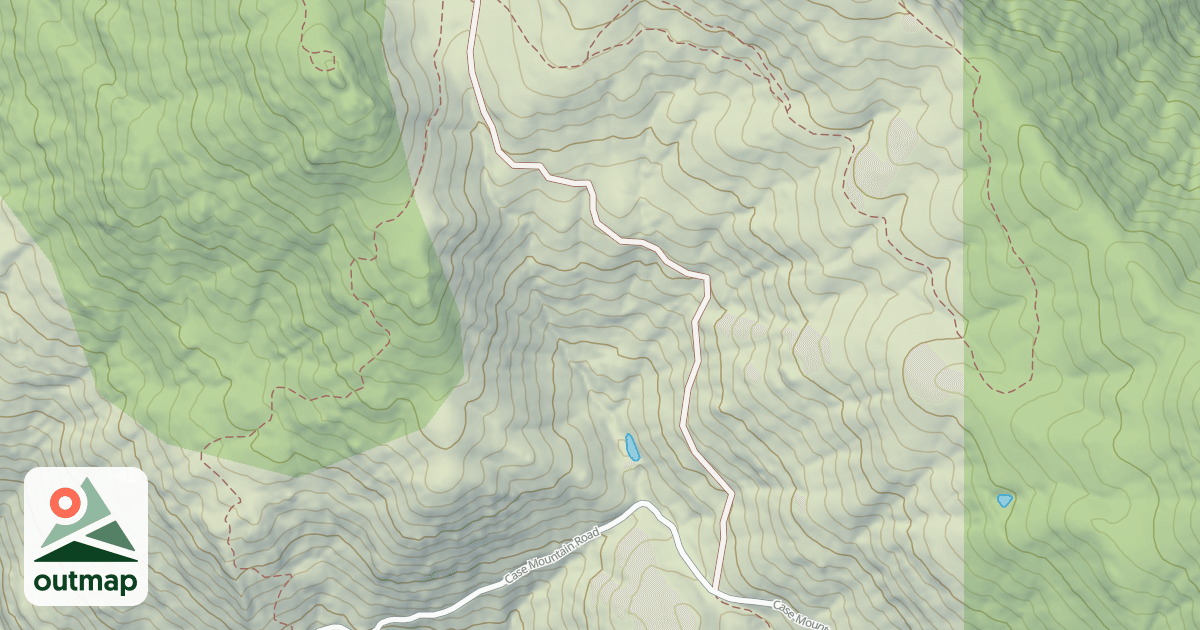Map of 16027: Salt Creek  Usgs Case Mt