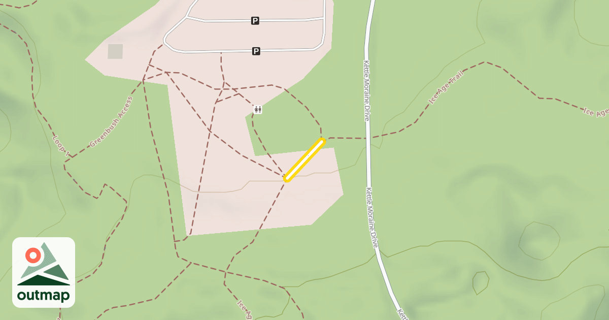 Map of Ice Age Trail