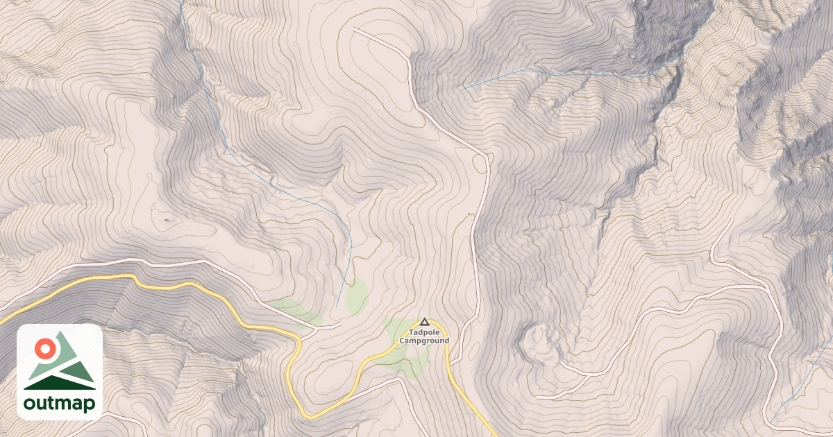 Map of CANADA HILL