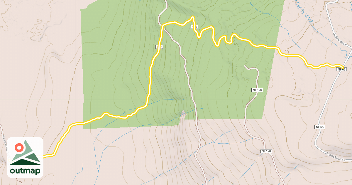 Map of Terminator Trail #159