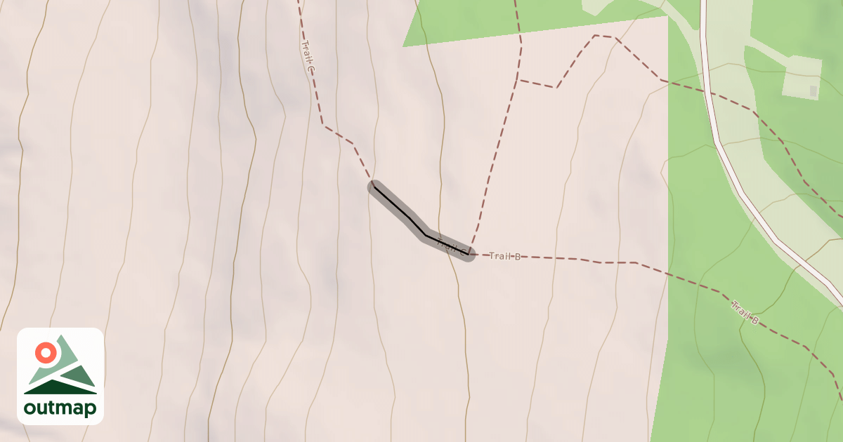 Map of Trail C