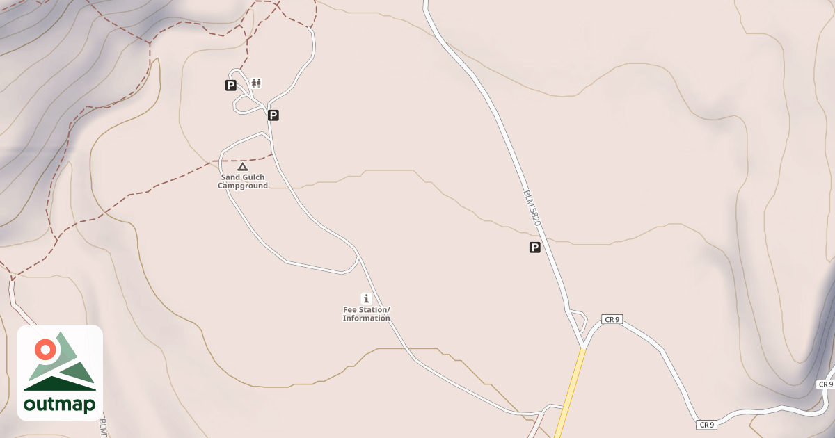 Map of BLM National GTLF Public Motorized Roads 9674145c-84d3-47a4-9ac4-435e3496941b