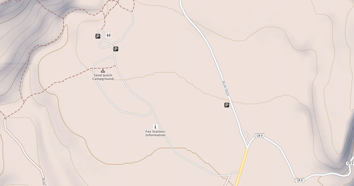 Map preview of BLM National GTLF Public Motorized Roads 9674145c-84d3-47a4-9ac4-435e3496941b