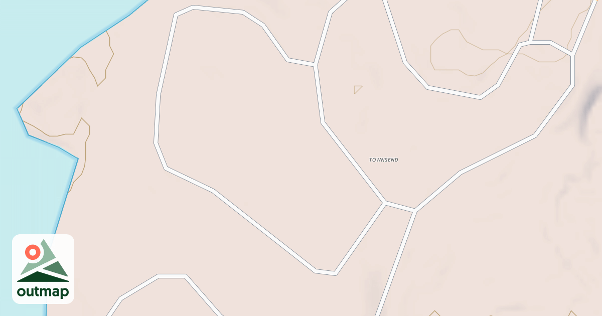 Map of TOWNSEND BEECH LOOP