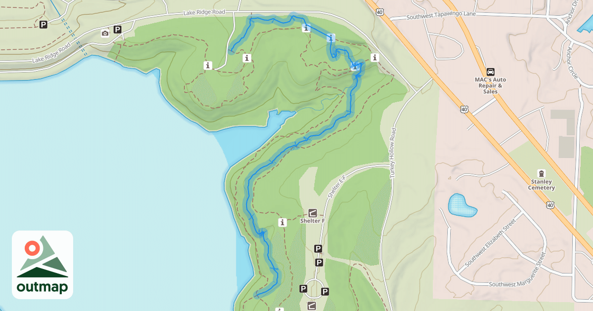 Map of North Shore Trail System