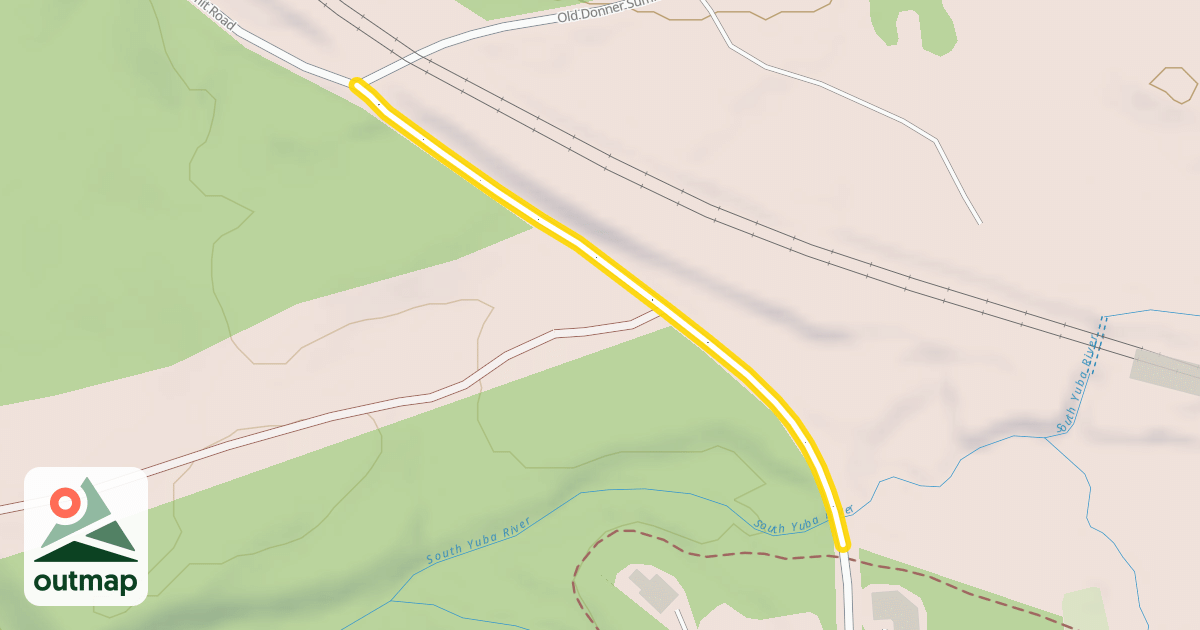 Map of Mules Ear Drive