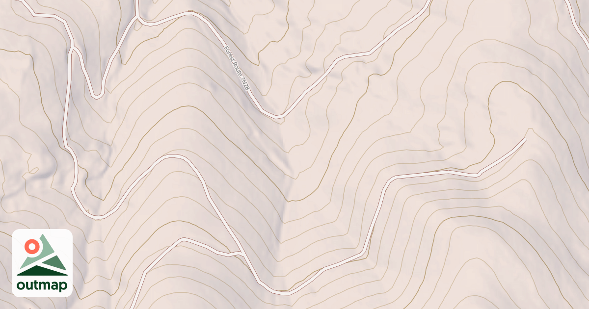 Map of USFS Motor Vehicle Use Map Roads {65C1EB8C-51A2-4EF5-82C1-A305BBC44FEA}