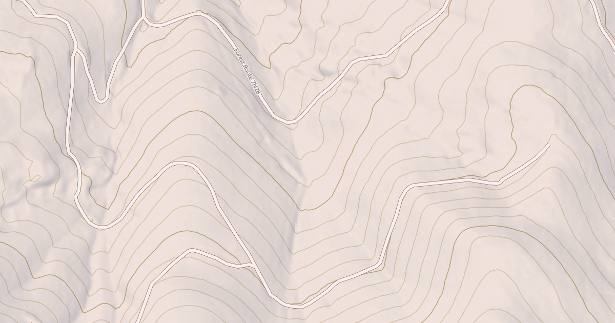 Map preview of USFS Motor Vehicle Use Map Roads {65C1EB8C-51A2-4EF5-82C1-A305BBC44FEA}