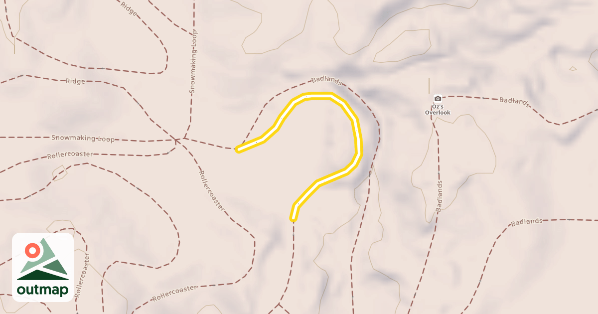 Map of Badlands