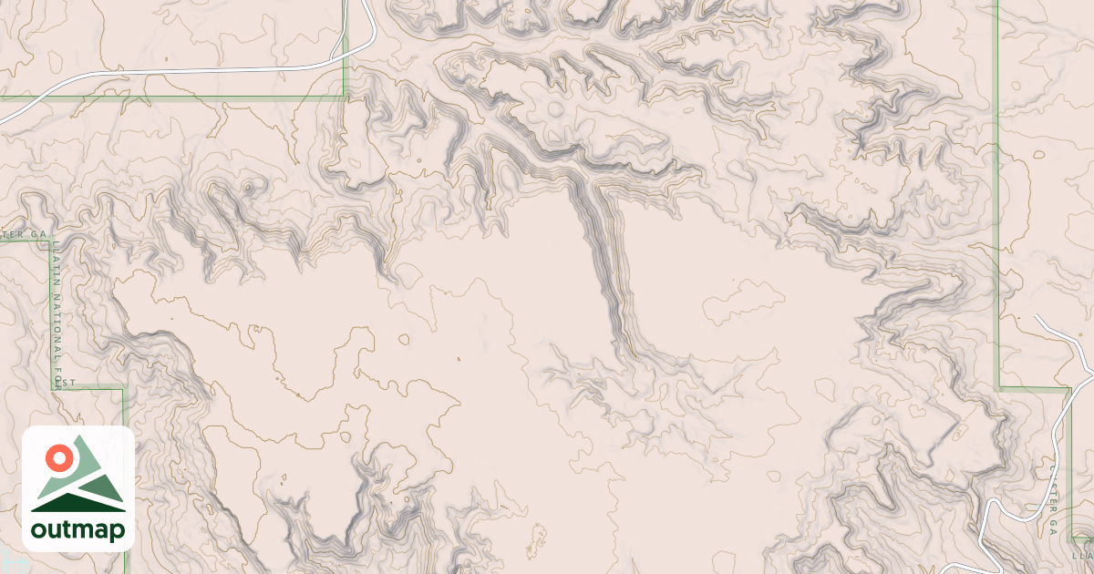 Map of DEVILS CANYON