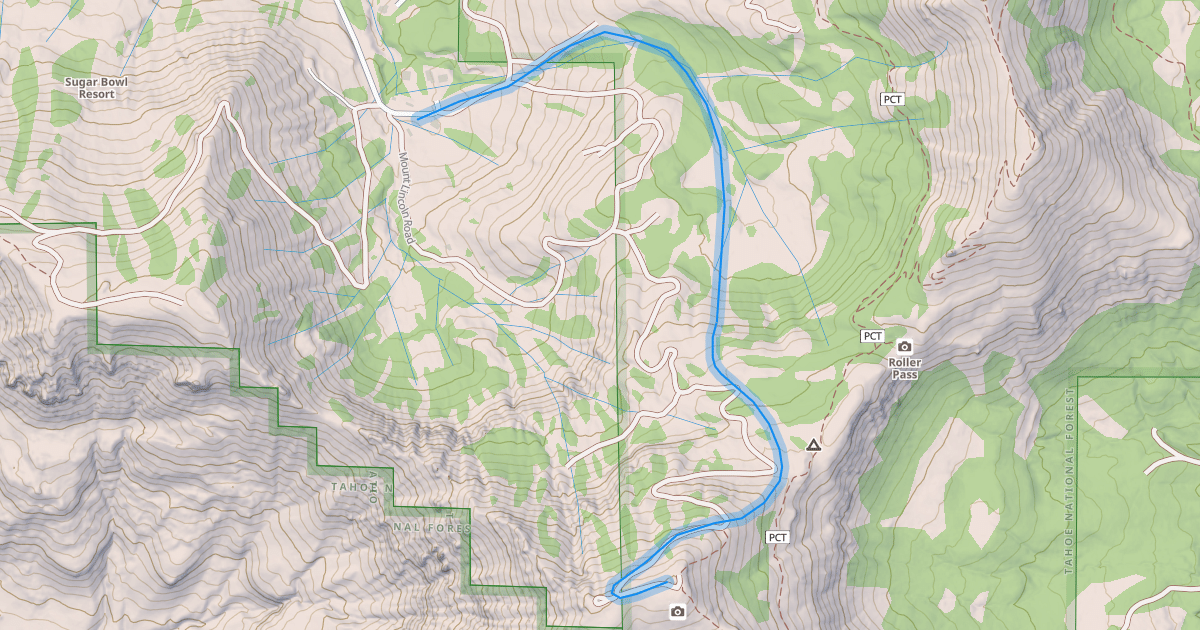Map preview of Crowley's Traverse