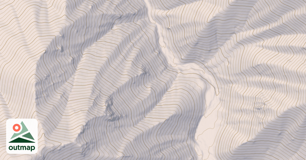 Map of Hot Creek