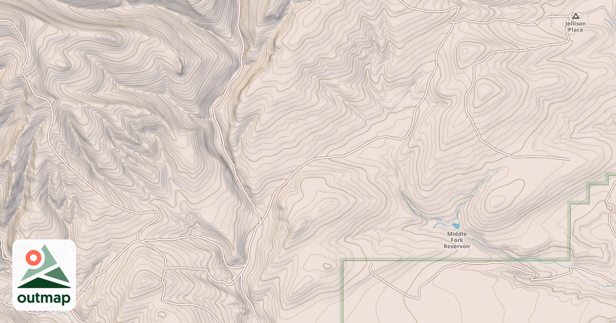 Map of Jellison Haymaker Jeep