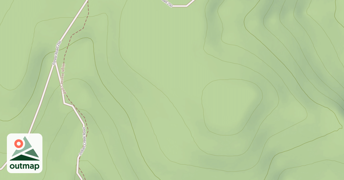 Map of USFS Motor Vehicle Use Map Roads {858D0968-1B93-4E72-910C-E5968154F2A2}