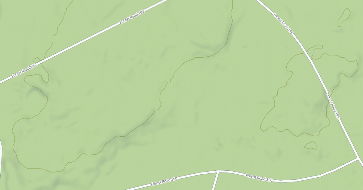 Map preview of USFS Motor Vehicle Use Map Trails 24688