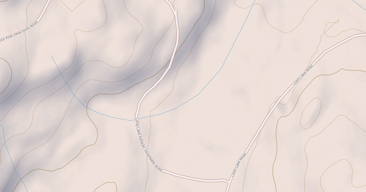 Map preview of LONG LAKE NAUKATI SOUTHWEST