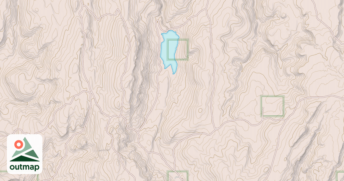 Map of COTTONWOOD BASIN
