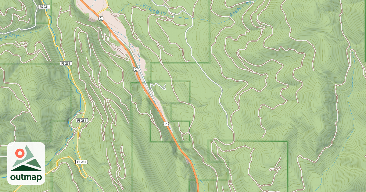 Map of DETGEN COWELL