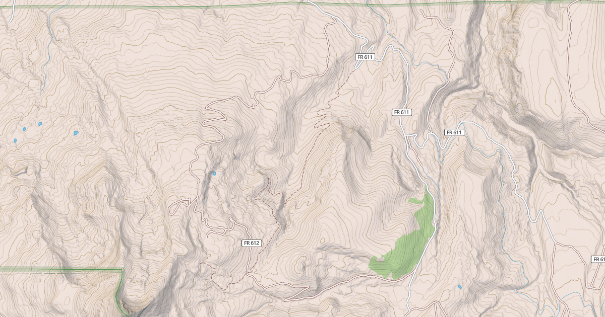 Map preview of GALLOWAY CREEK