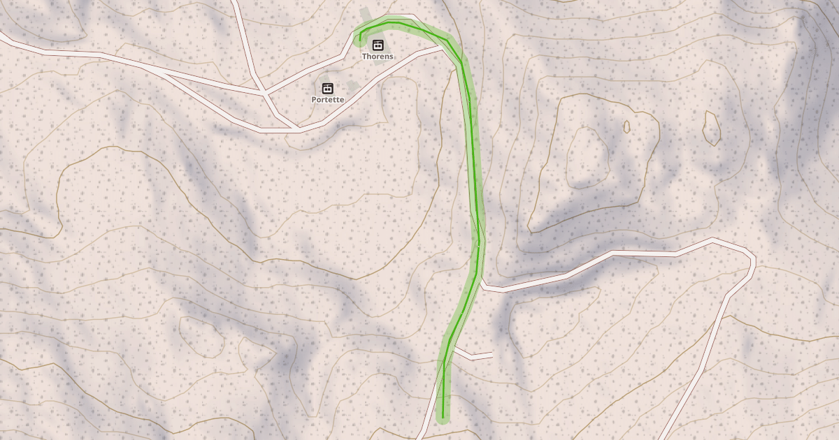 Map preview of Chocard