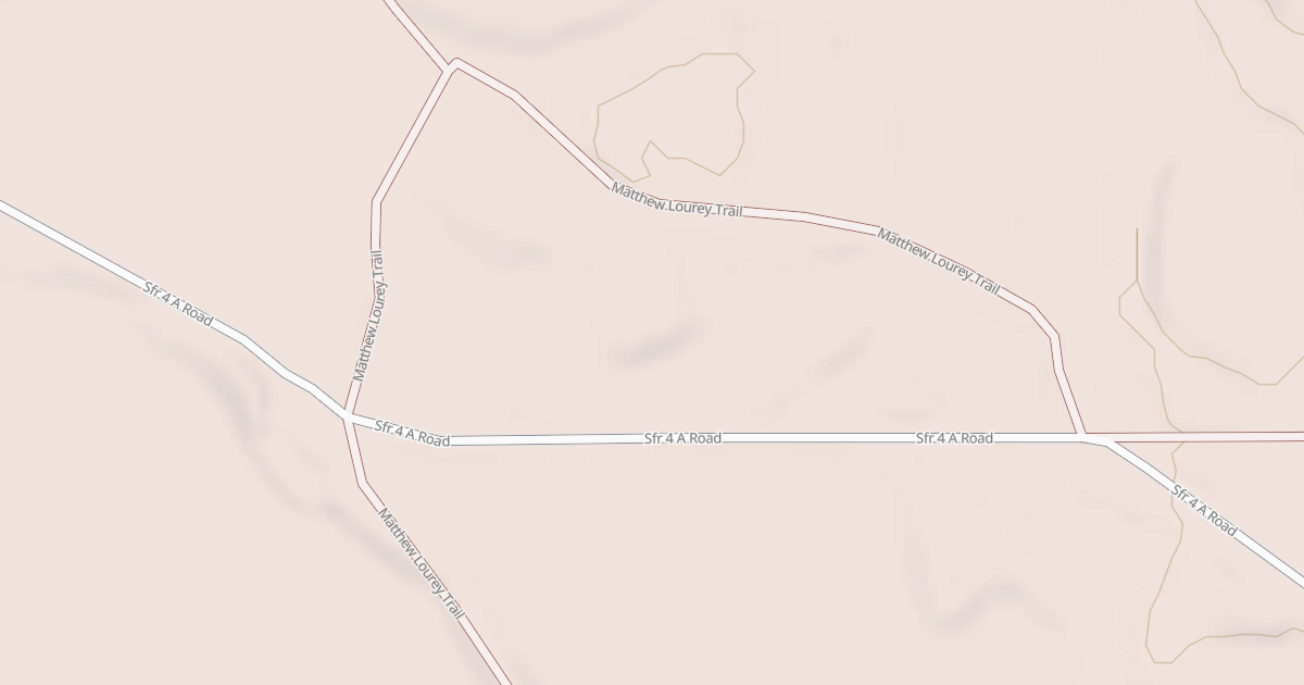 Map preview of Matthew Lourey State Trail