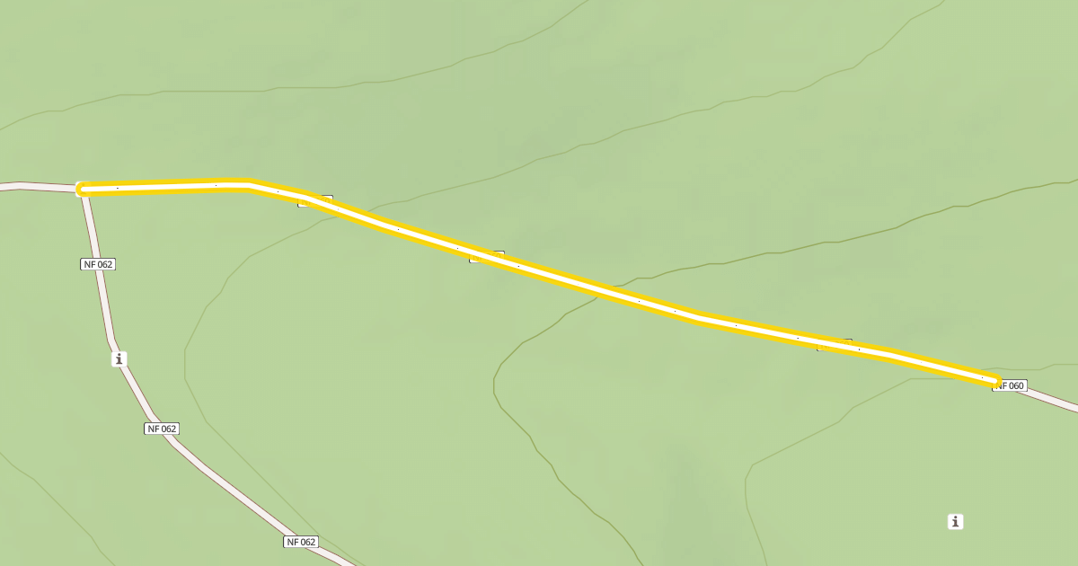 Map preview of Forest Road 4615-060